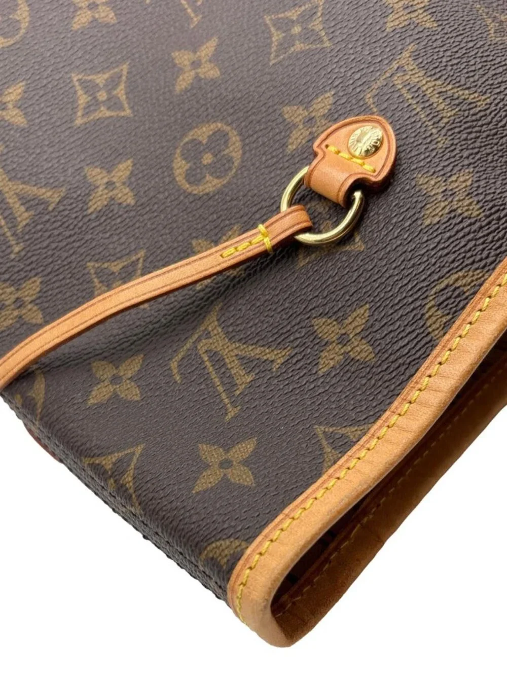 Louis Vuitton Neverfull GM Monogram Canvas Tote Bag Brown